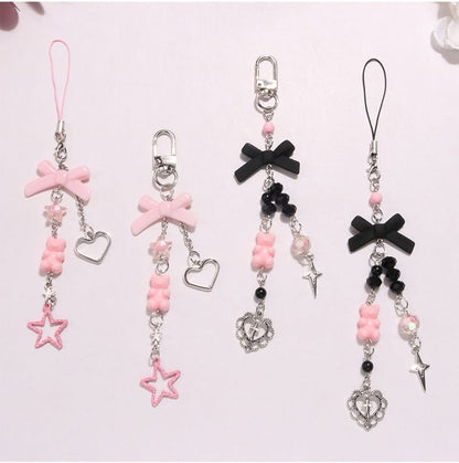 Ribbon Phone Strap / Keychain