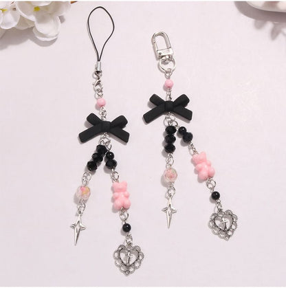 Ribbon Phone Strap / Keychain