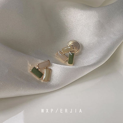 Glaze Geometric Earring Clip-On