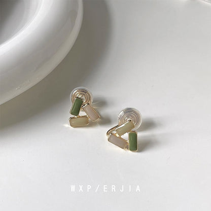 Glaze Geometric Earring Clip-On