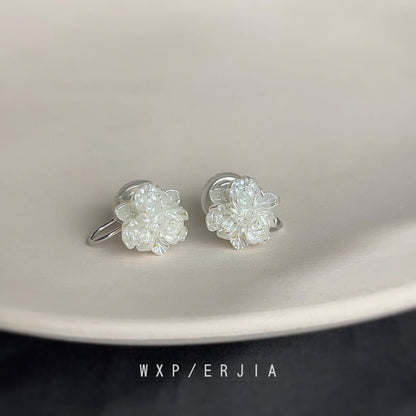 Floral Earring Clip-On