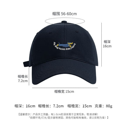 Dog Cap Embroidered Baseball