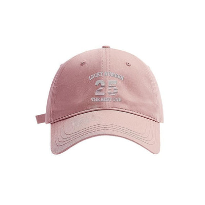 Cap Number Embroidered Baseball