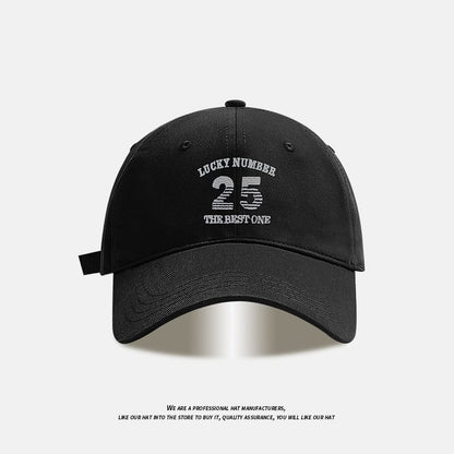 Cap Number Embroidered Baseball