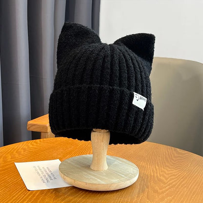 Ear Beanie Cat Knit
