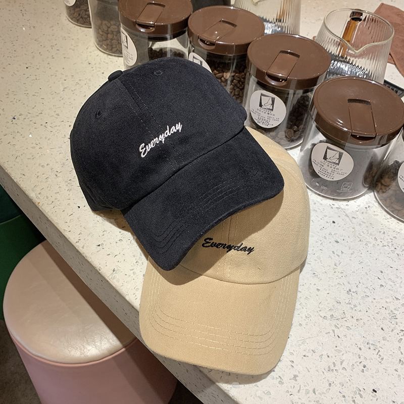 Cap Baseball Lettering