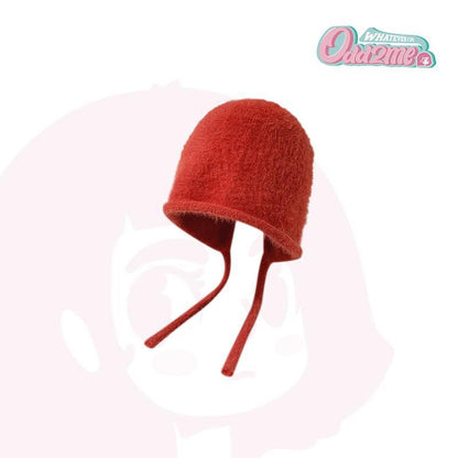 Knit Hat Plain Cloche