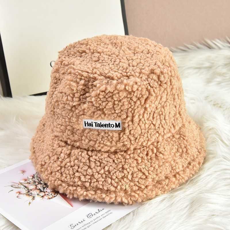 Fleece Hat Lettering Bucket