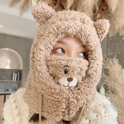 Trapper Bear Fleece Hat