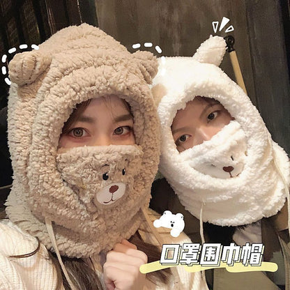 Trapper Bear Fleece Hat