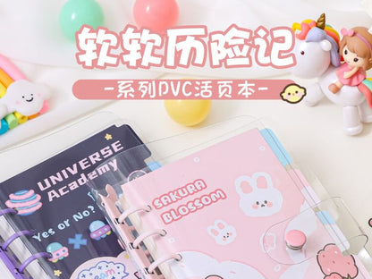 Cartoon Loose Leaf PVC Scheduler