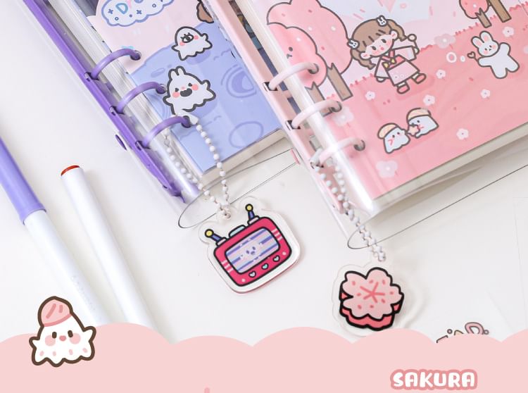 Cartoon Loose Leaf PVC Scheduler