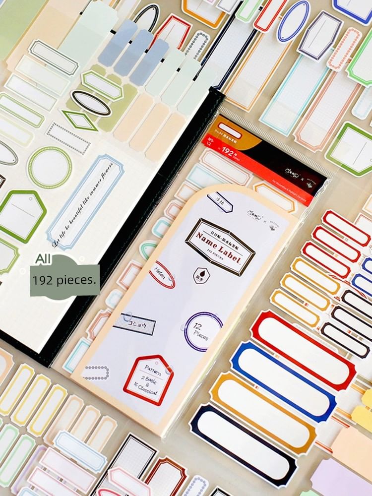 Metallic Index Tab Sticky Notes