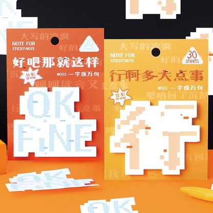 Chinese Characters Sticky Note (Various Designs)