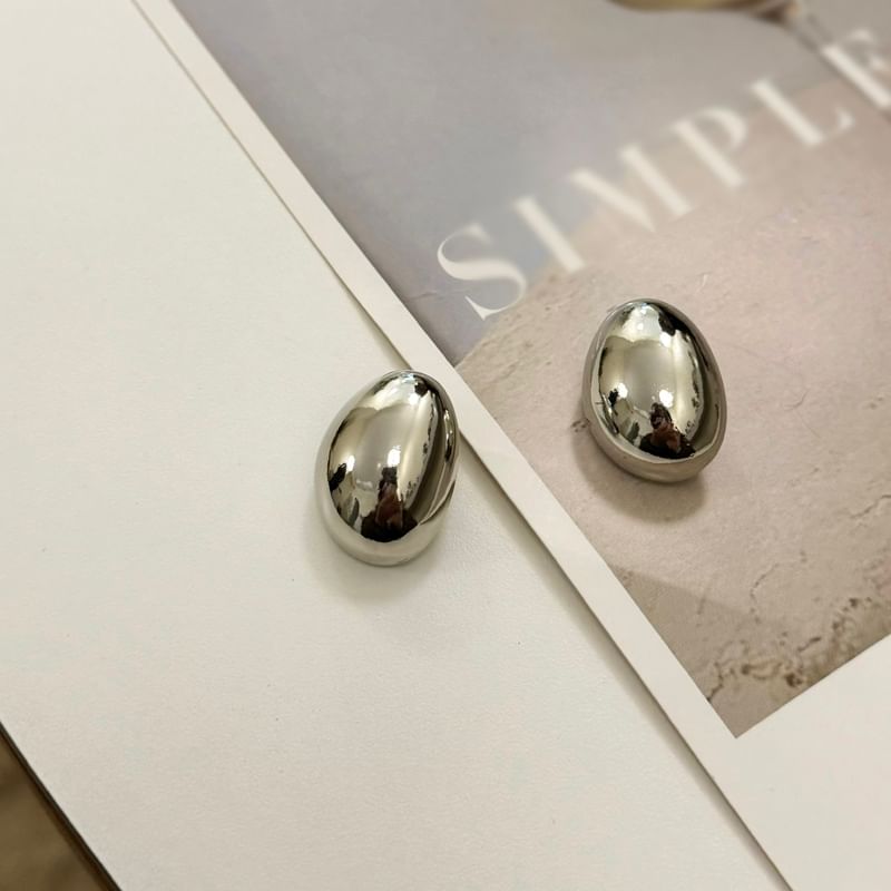 Thick Alloy Earring Drop