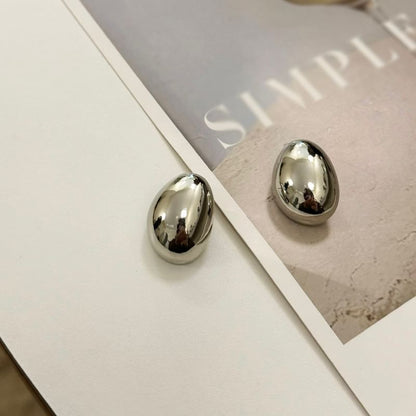 Thick Alloy Earring Drop