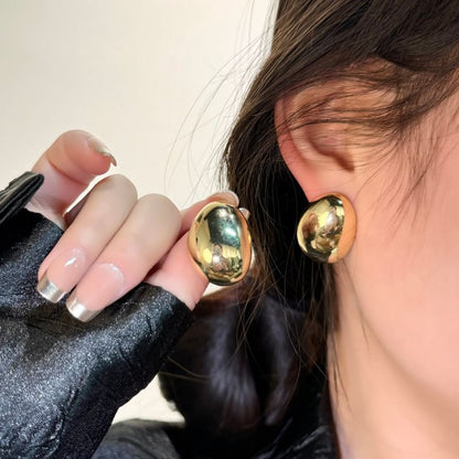 Thick Alloy Earring Drop