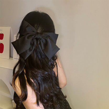 Plain Bow Hair Clip