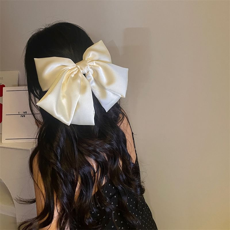 Plain Bow Hair Clip