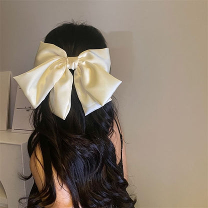 Plain Bow Hair Clip