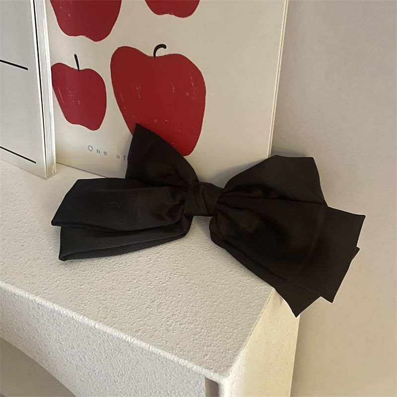 Plain Bow Hair Clip