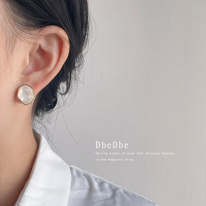 Cuff Gemstone Ear Faux Irregular Alloy