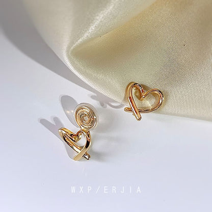 Alloy Ear Heart Cuff