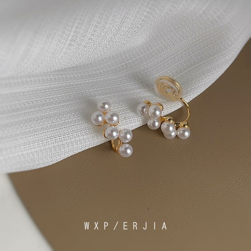 Alloy Pearl Cuff Faux Ear