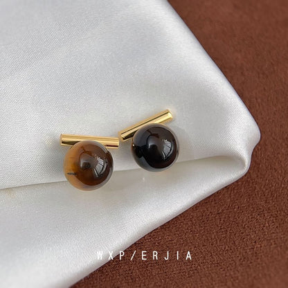 Faux Cuff Ear Bead Alloy Gemstone