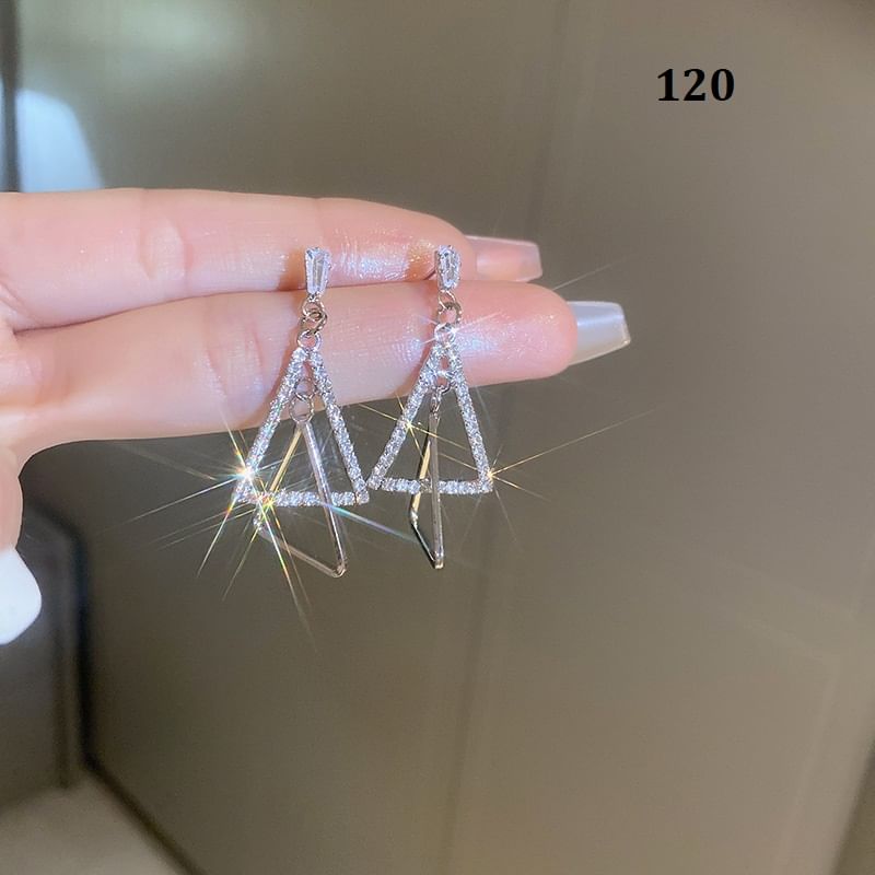 Designs) (Various Earring Tone Silver