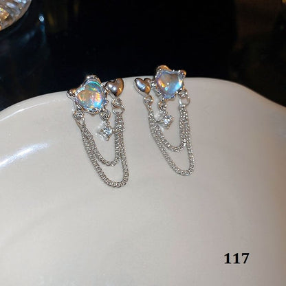 Designs) (Various Earring Tone Silver