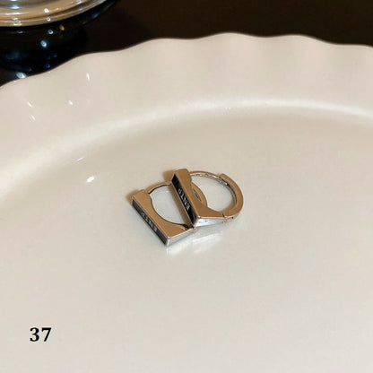 Tone Silver Earring (Various Designs)