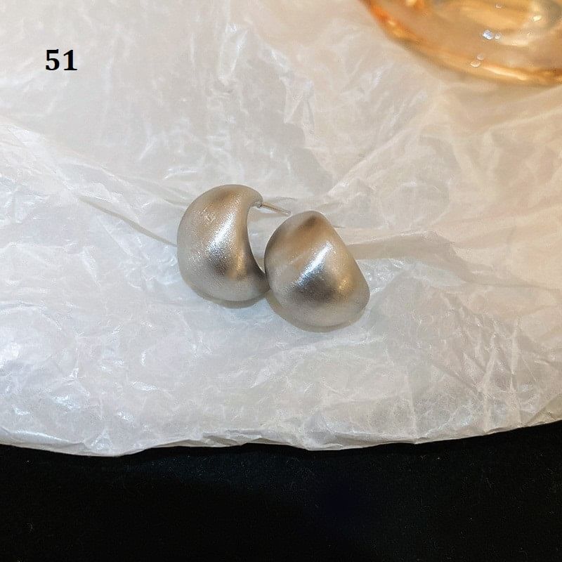 Silver Earring (Various Tone Designs)
