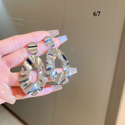 Designs) Tone Silver (Various Earring