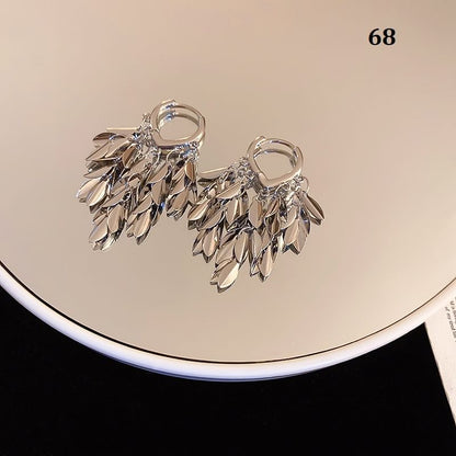 Designs) Tone Silver (Various Earring