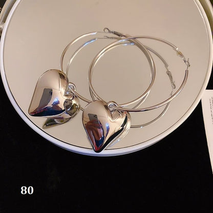 Silver Designs) Earring (Various Tone