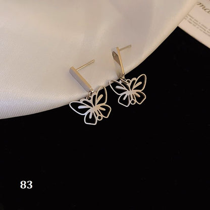 Silver Designs) Earring (Various Tone