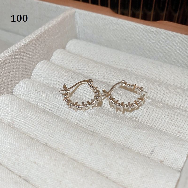 Earring Designs) (Various Tone Silver