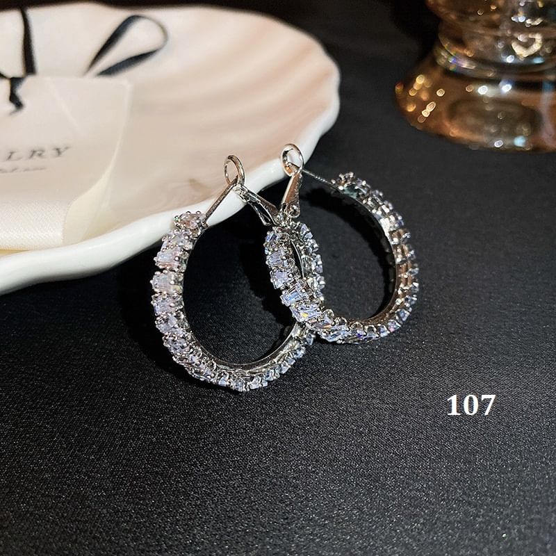 Earring Designs) (Various Tone Silver