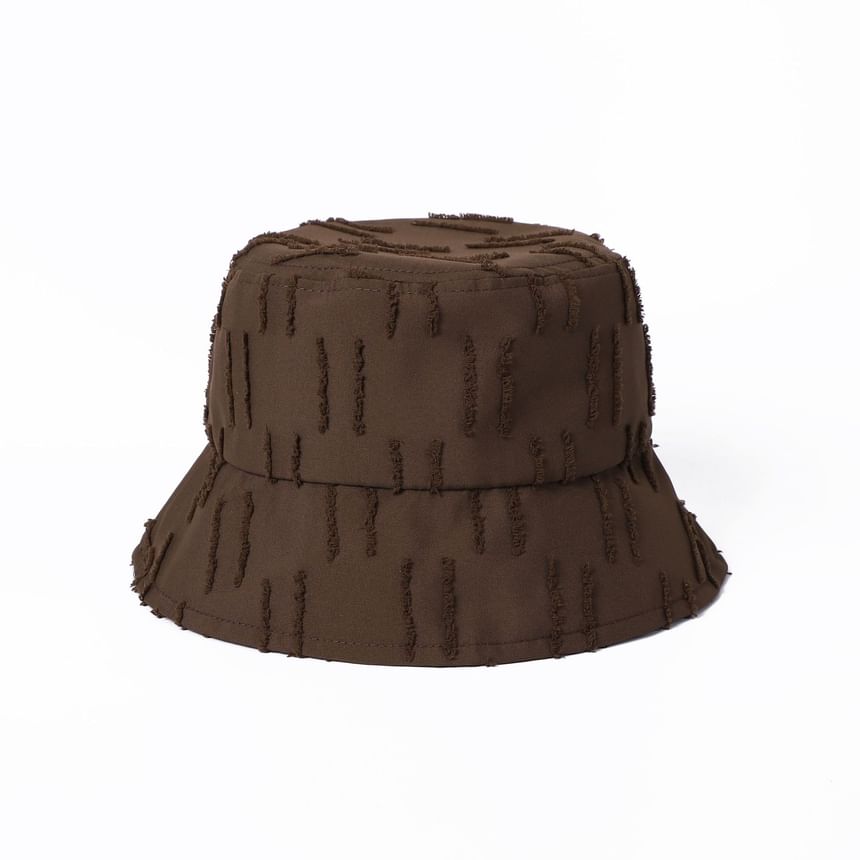 Plain Bucket Hat Jacquard