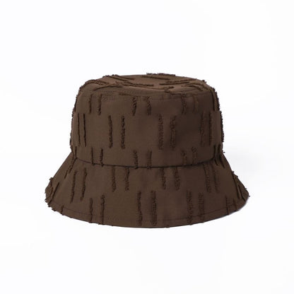 Plain Bucket Hat Jacquard