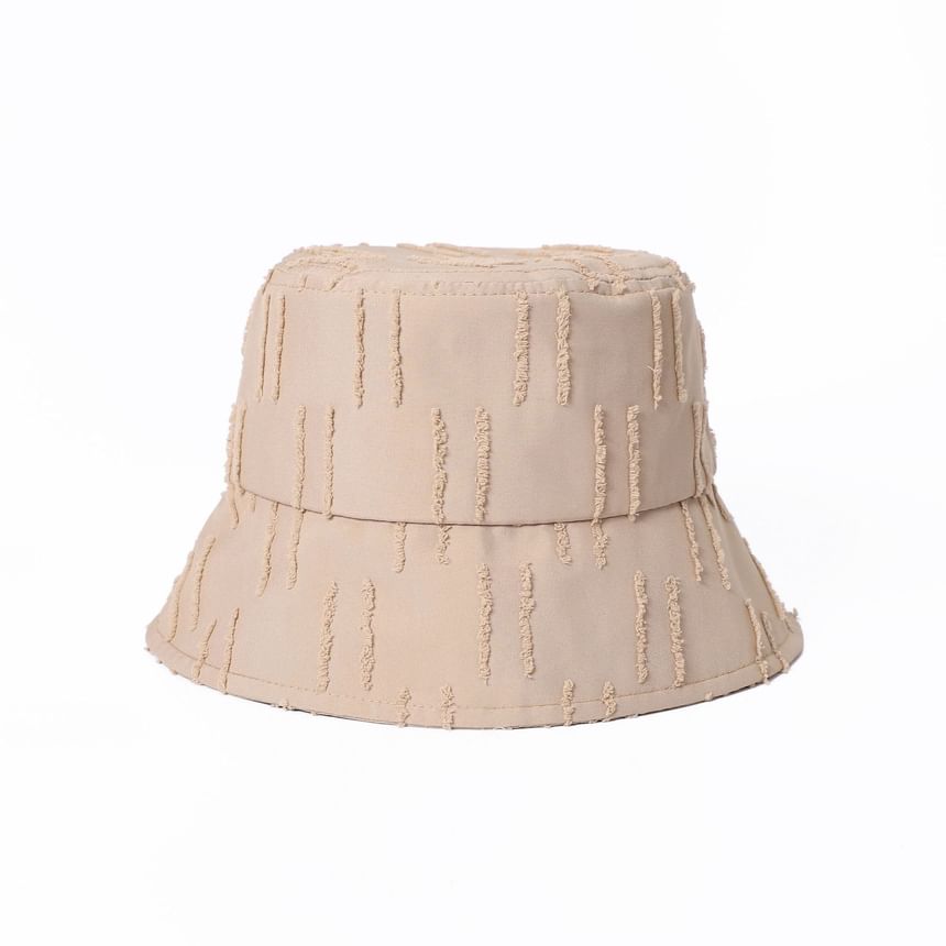 Plain Bucket Hat Jacquard