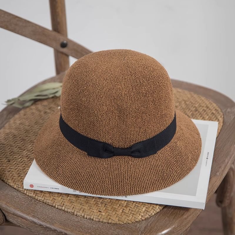 Bow Sun Accent Hat