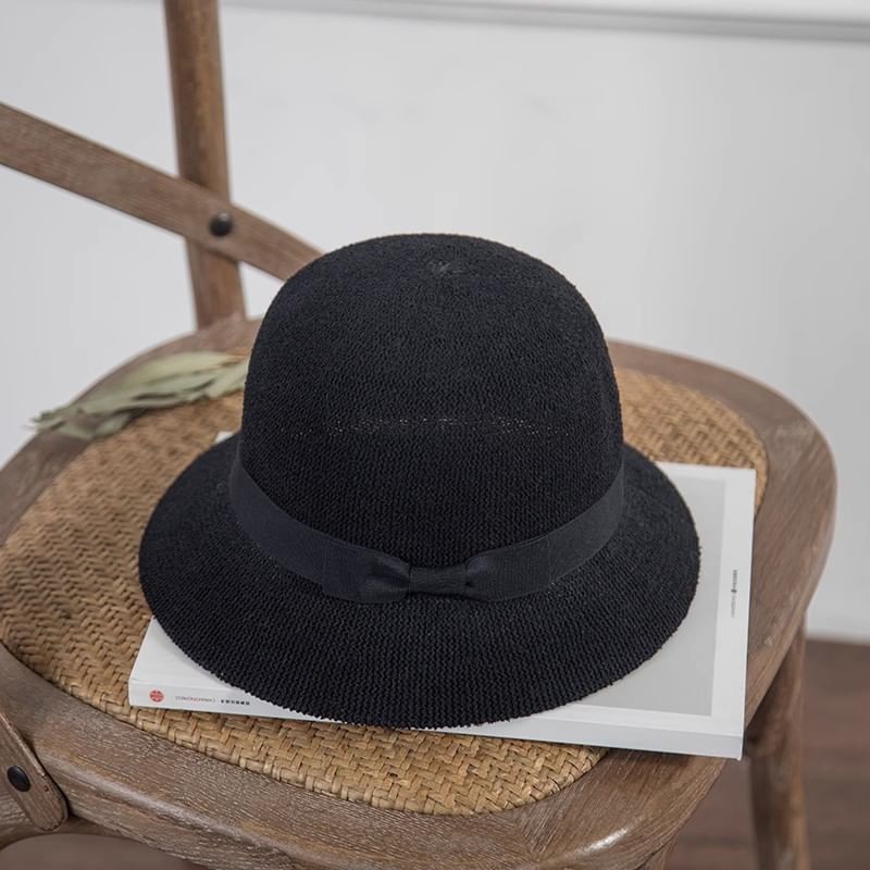 Bow Sun Accent Hat
