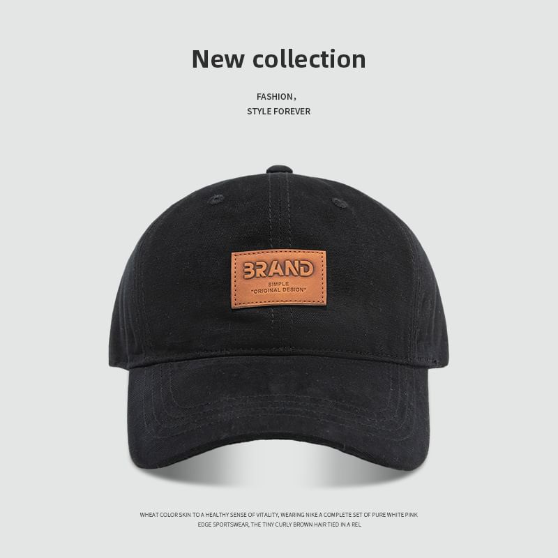 Cap Baseball Lettering Applique