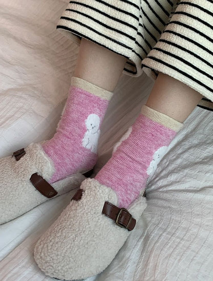 Dog Jacquard Socks / Set