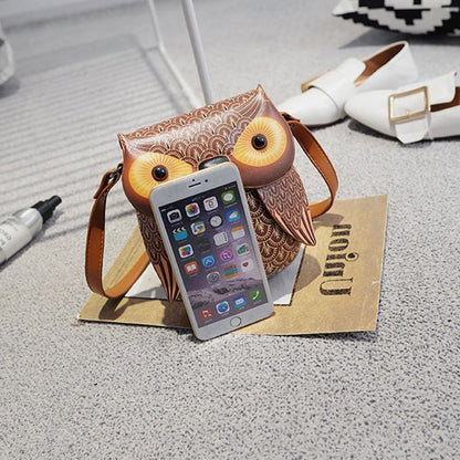 Flap Bag Owl Crossbody