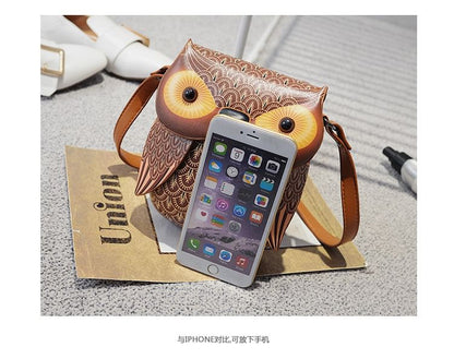 Flap Bag Owl Crossbody