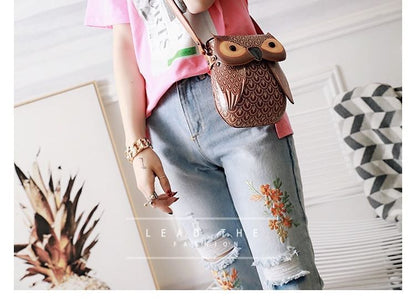 Flap Bag Owl Crossbody