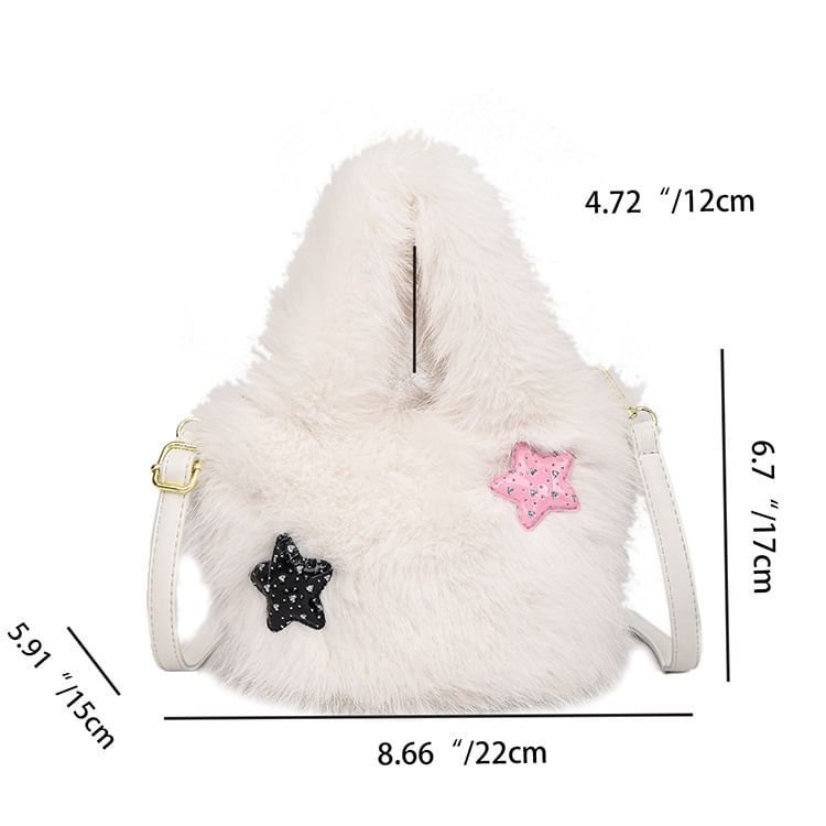 Bag Fluffy Crossbody Plain